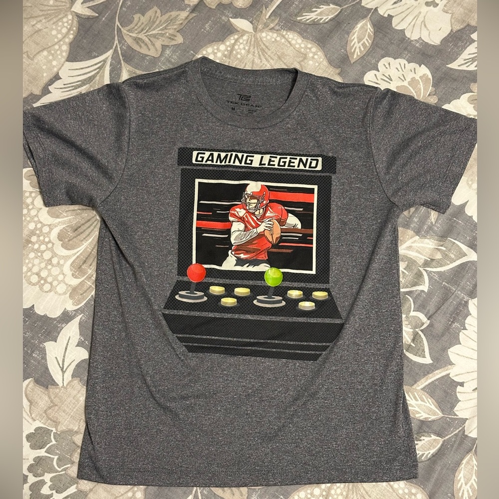 Tek Gear Gaming Legend T-Shirt - Gray